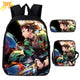 Mochila con Estuche y Bolso Tanjiro Fuego & Agua - Demon Slayer™
