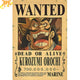 Poster Wanted Orochi - One Piece™