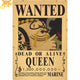 Poster Wanted Queen - One Piece™