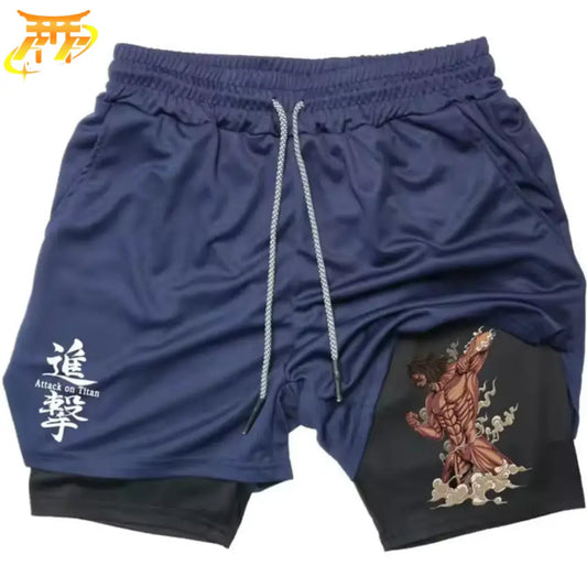 Short La Rabia del Titan Asaltante Azul - Attack on Titan™